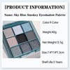 Eyeshadow Palettes, Matte Blue Eye Shadow Pallets For Women, Highly