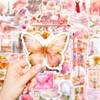 Pink Kawaii Cute Stickers 50 Pcs Preppy Stickers Coquette Stickers