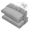 Biloban Twin XL Fitted Sheet 2 Pack, Twin Extra Long