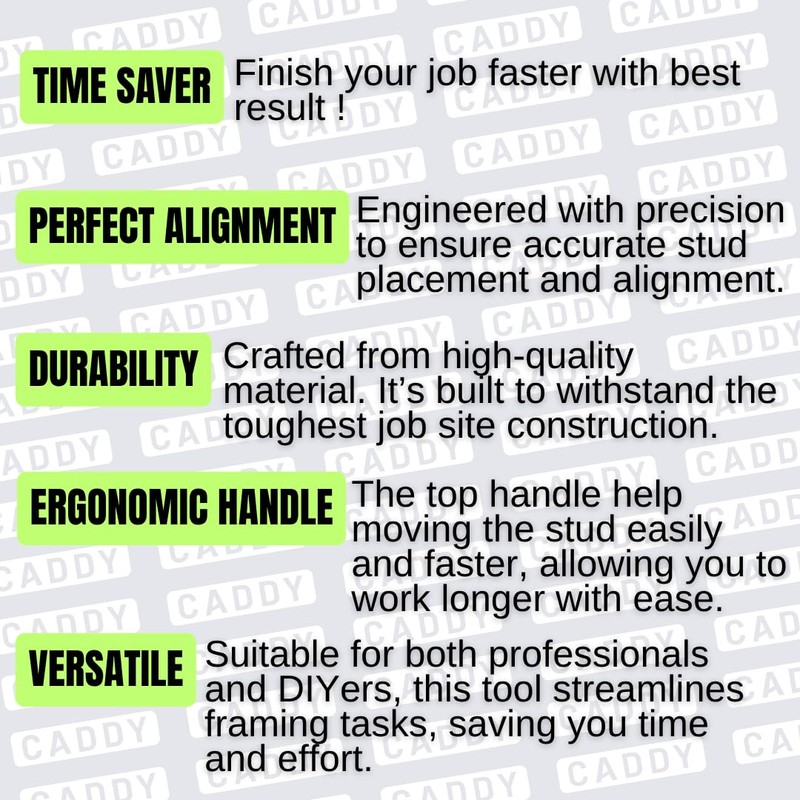 Framing Tools, 16 Inch On-Center, Stud Master 16'' framing spacing