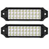 HOZILIFE Flush Mount LED Pod Lights, 2PCS 40W Bumper Backup