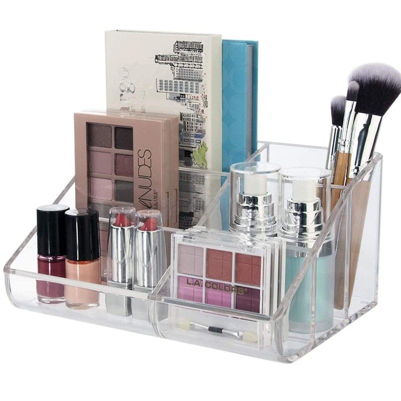 MEKBOK Transparent Cosmetics Storage Manager - easily organizes your cosmetics,