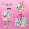 PERLETTI Kawaii Unicorn Backpack for Small Girls 3 4 5