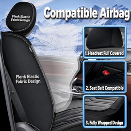 Custom Fit for Nissan Kicks 2018-2025 2026 Car Seat Covers 5 Seats Full Set