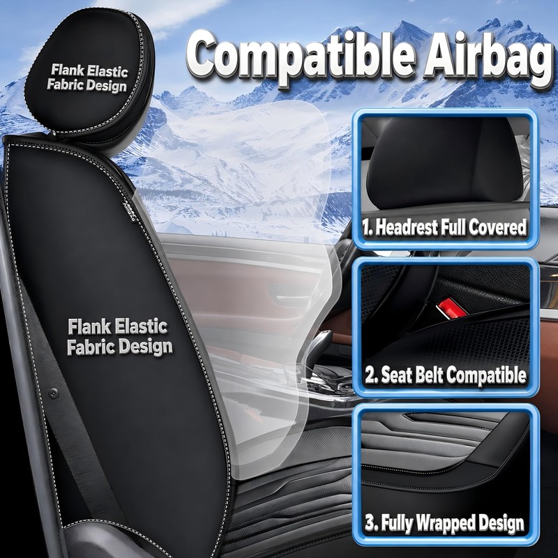 Custom Fit for Nissan Kicks 2018-2025 2026 Car Seat Covers