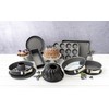 Zenker Set di stampi da Forno, Acciaio, Nero, 30cm