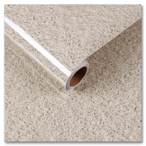 CRE8TIVE Light Brown Granite Contact Paper for Countertops Waterproof Granite...