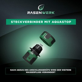 RASENWERK® - Garden hose connectors and couplings.