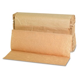 GEN 1508 Folded Paper Towels, Multifold, 9 x 9 9/20, Natural, 250 Towels per Pack (Case of 16 Packs)