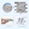 Art3d 3.5" x 11.4" x 0.18" (Pack Of 10) Wall