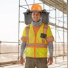 Hard Hat Sun Shade with Solar Fans Compatible for Milwaukee/Studson/Klein
