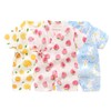 PAUBOLI - Bata kimono de algodón para recién nacido, bata