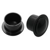 ZZLZX 4PCS Window Curtain Rod Cap Finials for 1.1inch Diameter