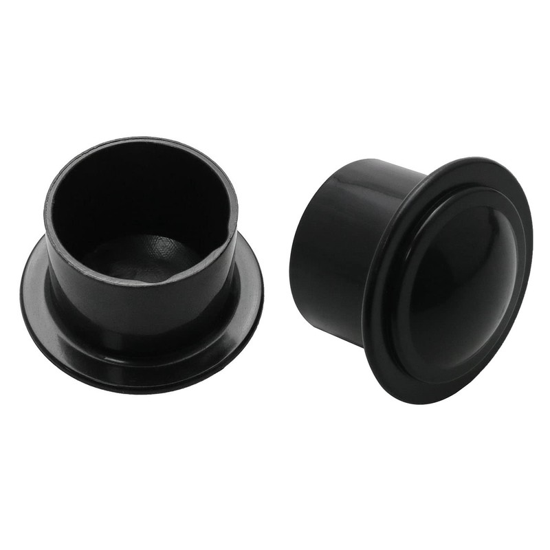ZZLZX 4PCS Window Curtain Rod Cap Finials for 1.1inch Diameter
