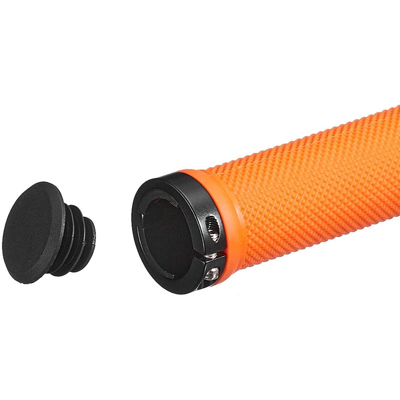 Spank Spoon Orange Unisex Adult Bicycle Grips 130mm