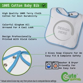 Toddler & Baby Bibs Burp Cloths Daddy's Little Caddy Sport Golf and Ball on Green Grass Father's Day Daddy Cotton Items for Girl Boy White Blue Design Only