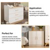 MOROBOR Wooden Cabinet Handles Solid Wooden Drawer Pull 96mm Hole