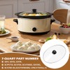 Oval Glass Lid 7 Quart Replacement for Crock Pot 7qt