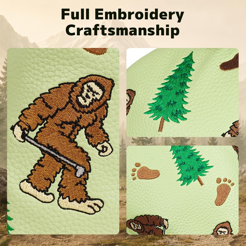 Sasquatch Driver Headcover, Bigfoot Golf Head Covers for 460CC Head