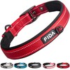 Fida Heavy Duty Dog Collar, Ultra Comfortable Soft Neoprene Padded,