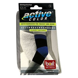 Bort ActiveColor 1420 Small Black Right and Left or Right Elbow, Small, Black