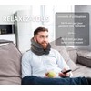 Inflatable Neck Support Pillow for Neck and Neck grey