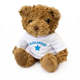 NEU - ALEXANDER - Schnuckeliger Teddybär - Geburtstag Geschenk Präsent Weihnachten