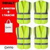 Kyto Warnwesten Auto | EU-Weit nutzbar | reflektierend | 4