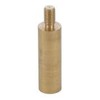 B&P Lamp Smooth Brass Shade Riser 1/4-27F, 2 Inches