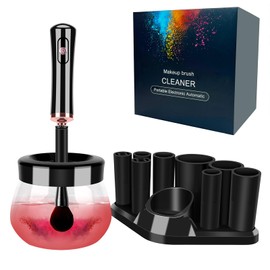 Neeyer Makeup Brush Cleaner Dryer, Neeyer Super-Fast Electric Brush Cleaner Machine Automatic Brush Cleaner Spinner Makeup Brush Tools