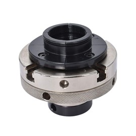 findmall 4 Inch 4 Jaw Self-Centering Lathe Chuck with 1-Inch x 8TPI Thread Adapter for Holding Bowls Spindles and Other Wood Lathe Projects