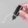 T Tulead Black Tip Applicator Metal Needle Plastic Bottle 10ml
