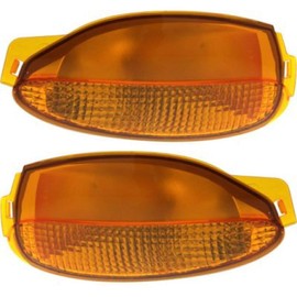 CarLights360: For 2000-2005 Buick LeSabre Turn Signal/Parking Light Assembly Driver and Passenger Side Pair | GM2530122 GM2531122