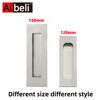 Aibeli 4.72 Inch Recessed Finger Flush Pulls for Pocket Door