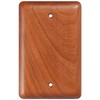YDJSA Cherry Wood Blank Wall Plate Cover Decorator Style Perfect