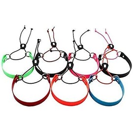 Full Grip Supply SureFit 3/4" Biothane E-Bungee Collar Medium 12"-24" Neck Size Quick On/Off E-Collar Strap Fits Educator Dogtra (Hot Pink w/Neon Pink Bungee)