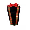 coool Red Diamond Bow Tie & Holiday Christmas Suspender