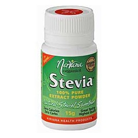 Nirvana Organics Pure Stevia Extract Powder 15g