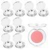 seimeinoki Eye Shadow Case, Empty 1 Color Storage, Round Makeup