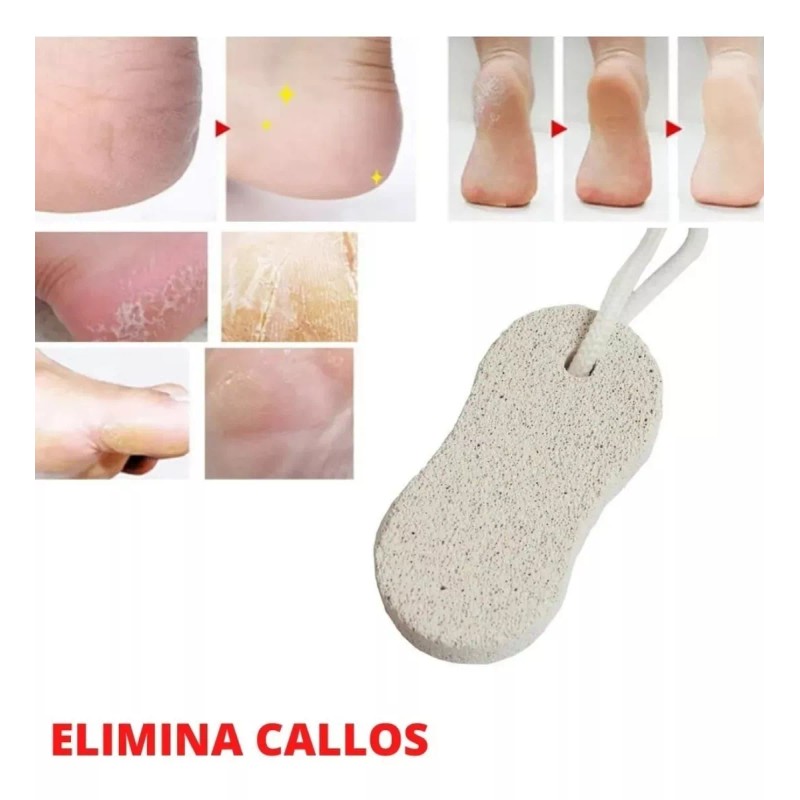 Piedrasmx Piedra Pomez Para Talones Remueve Callos Pedicura Spa