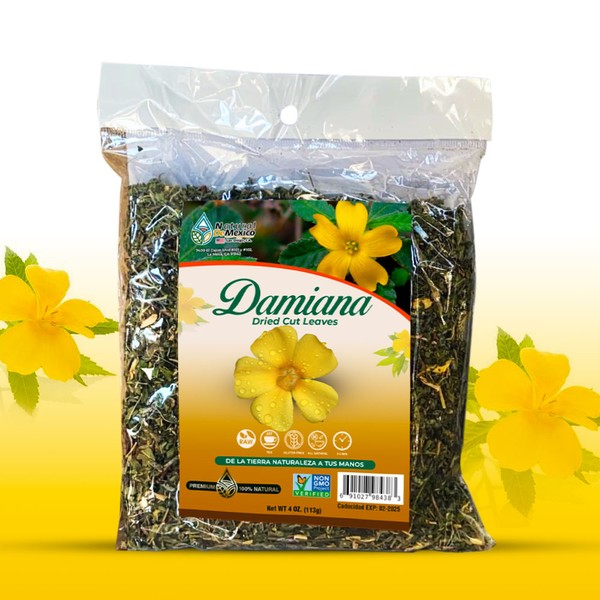 Tierra Naturaleza Damiana Tea 4 oz-113g. Aphrodisiac Leaf Turnera Diffusa