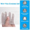 Perforated Metal Sheet - Perforated Stainless Steel Sheet, 11.8" x