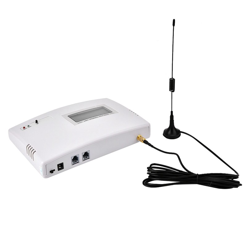 100‑240V GSM Desktop Phone Fixed Wireless Terminal Support Alarm System(/Quad