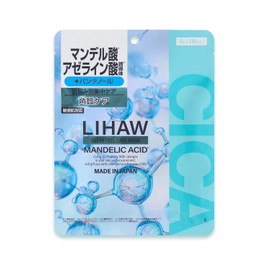 LIHAW Clear Peel Care Mask, CICA x Corneum Care, Prevents Rough and Dullness, Pack of 7 Sheets