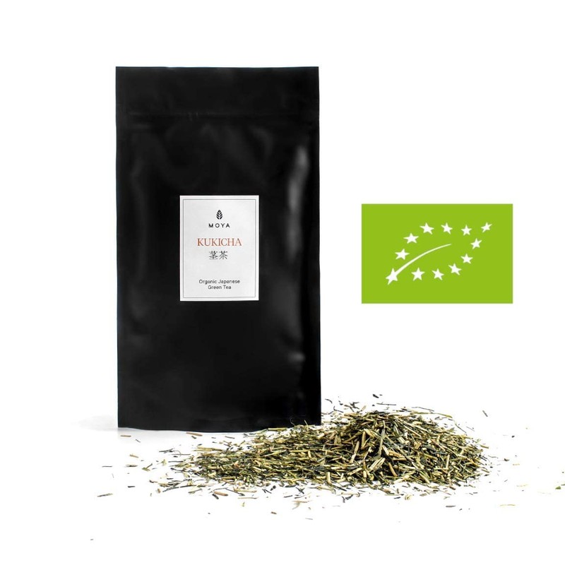 Moya Organic Japanese Kukicha Green Tea Loose Leaf | 100g