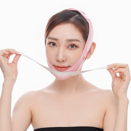 Facial Slimming Strap Face Lifting Bandage Slimming Mask Reusable V Line Slimming Double Chin Reducer Up Belt Anti Wrinkle Bandage Reducer Facial Strap Sagging Skin Lift Contour Tightening