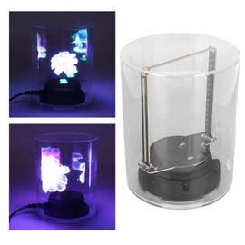 3D Ventilador Holograma, 1080x160P HD Pantalla de Publicidad LED Holograma proyector Ventilador, Soporte WiFi, App, 3D Holograma proyector Ventilador con Cubierta para la Tienda