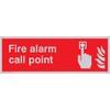Viking Signs fv341-l15-s "Fire Alarm Call Point" Sign, Plastic Semi-Rigid