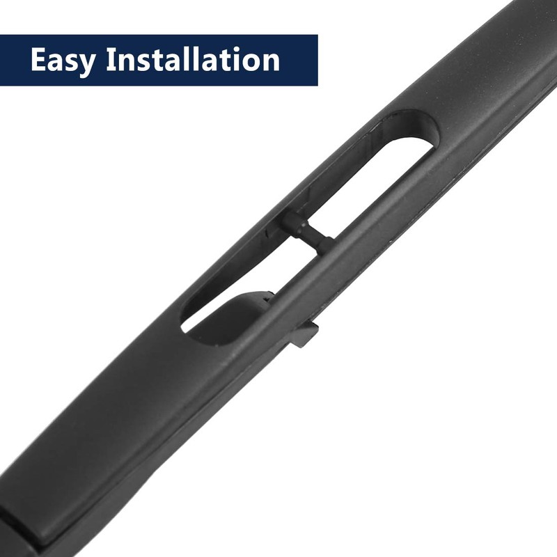 X AUTOHAUX Car Rear Windshield Wiper Blade Arm Set 265mm