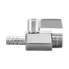 BesNPT Stainless Steel Shut Off Valve 1/2" NPT Male x